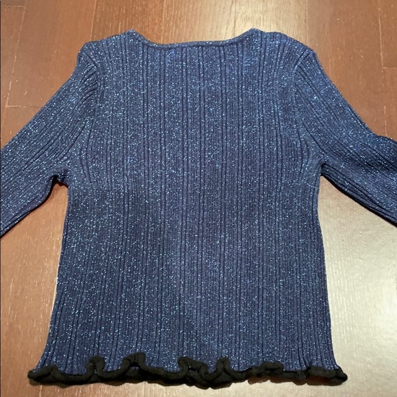 Parker blue sparkle sweater - Picture 5 of 6